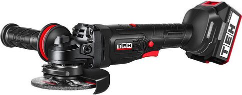 Угловая шлифмашина TEH LG125V-1B (с 1-им АКБ, кейс)
