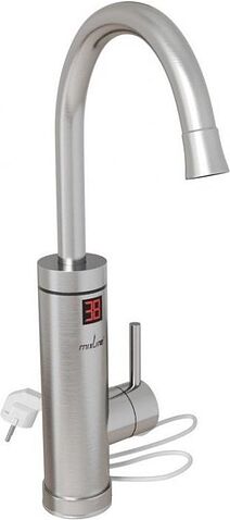 Проточный электрический водонагреватель-кран Mixline WH-005 (серебристый)