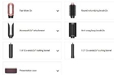 Фен-стайлер Dyson Airwrap Co-anda2x HS09 (евровилка, керамический розовый/розовое золото)