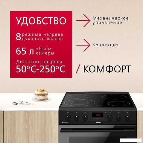 Кухонная плита Hansa FCCM69225H