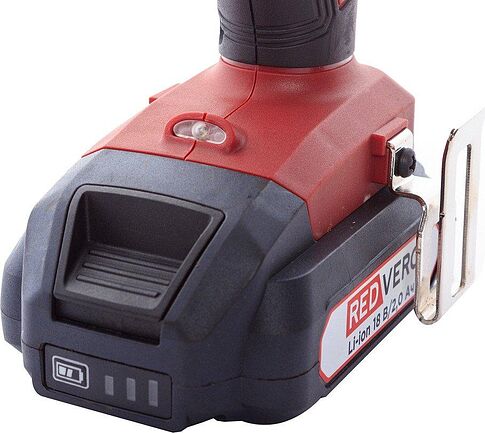 Ударная дрель-шуруповерт RedVerg RD-IS18/U (с 2-мя АКБ, кейс)