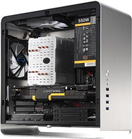 Корпус Jonsbo UMX3 Window (серебристый)