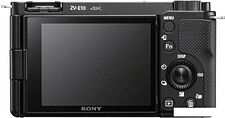 Беззеркальный фотоаппарат Sony ZV-E10 Body (черный)
