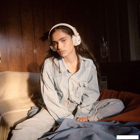 Наушники Marshall Major V (кремовый)