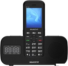 Кнопочный телефон Maxvi RT-03 (черный)