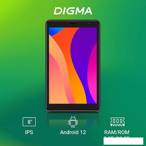 Планшет Digma Optima 8305C 4G (серый)