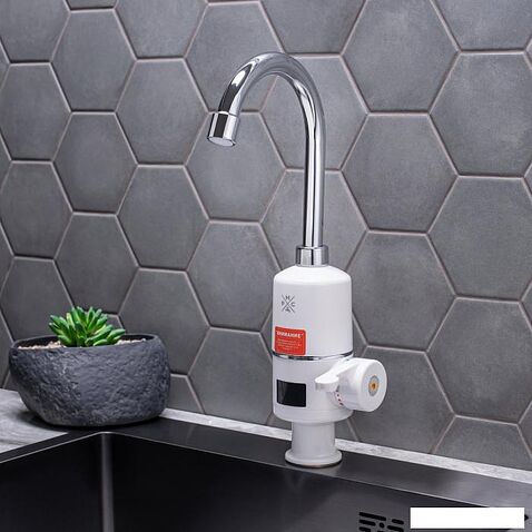 Проточный электрический водонагреватель-кран РМС ЭЛ03