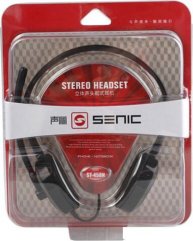 Наушники Senicc ST-458N (черный)
