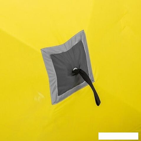 Палатка для зимней рыбалки Helios Куб Premium HS-WSCI-P-180YG (зимняя, утепленная)