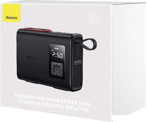 Автомобильный компрессор Baseus Mega EnergyPump Series Dual Cylinder Wireless Inflator