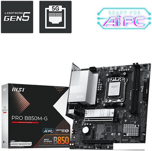 Материнская плата MSI Pro B850M-G