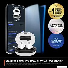 Наушники SteelSeries Arctis GameBuds (для PlayStation, белый)