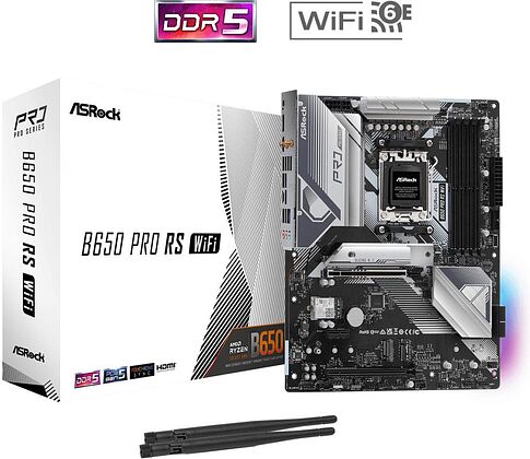 Материнская плата ASRock B650 Pro RS WiFi
