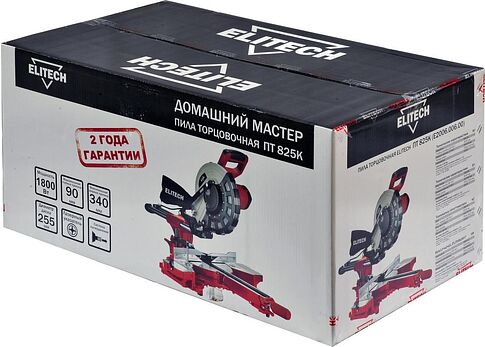 Торцовочная пила ELITECH ПТ 825К E2006.006.00