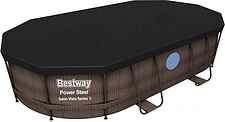 Каркасный бассейн Bestway Ротанг 56946 (488x305x107)