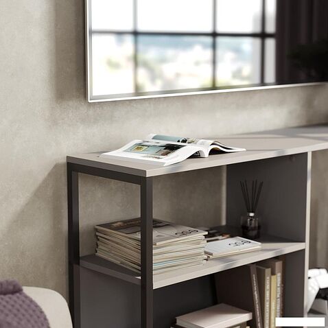 Тумба Mio Tesoro Codi Loft (серый/черный)