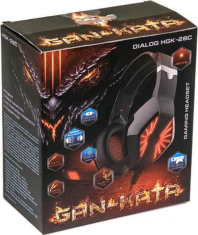 Наушники с микрофоном Dialog Gan-Kata HGK-28C