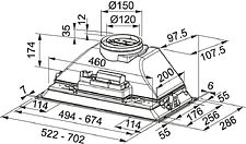 Кухонная вытяжка Franke Inca Smart FBI 705 XS HCS 305.0599.510