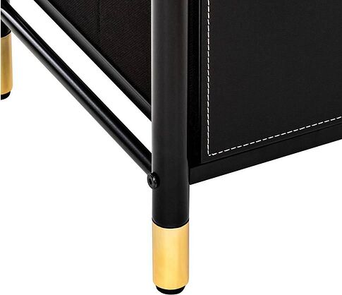 Комод Импэкс Нирита/Хайди 10 ящиков (черный)