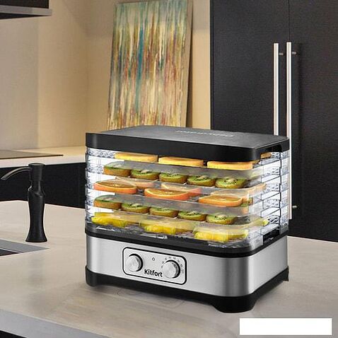 Сушилка для овощей и фруктов Kitfort KT-1912