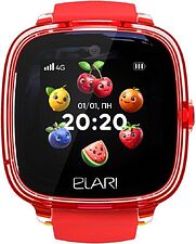 Детские умные часы Elari KidPhone Fresh 4G (красный)