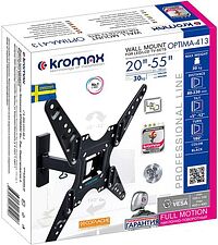 Кронштейн Kromax Optima-413 (черный)