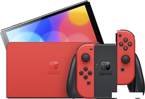Игровая приставка Nintendo Switch OLED (Mario Red Edition)