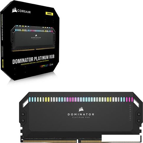 Оперативная память Corsair Dominator Platinum RGB 2x16ГБ DDR5 5600 МГц CMT32GX5M2B5600Z36