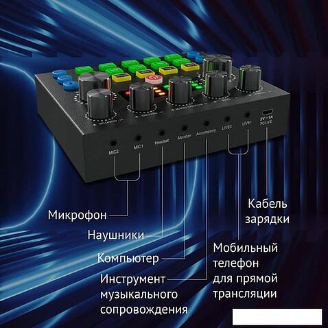 Проводной микрофон Oklick SM-600G