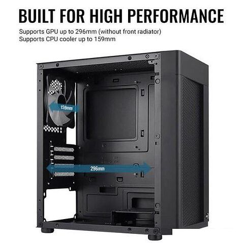 Корпус AeroCool Hexform-G-BK-v2
