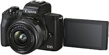 Беззеркальный фотоаппарат Canon EOS M50 Mark II Kit EF-M 15-45mm f/3.5-6.3 IS STM (черный) Беззеркальный фотоаппарат Canon EOS M50 Mark II Kit EF-M 15-45mm f/3.5-6.3 IS STM (черный)