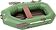 Гребная лодка Лоцман Гребная стандарт ЛС-200 ВНД (зеленый)
