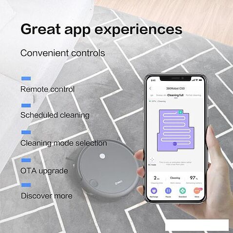 Робот-пылесос 360 C50-1