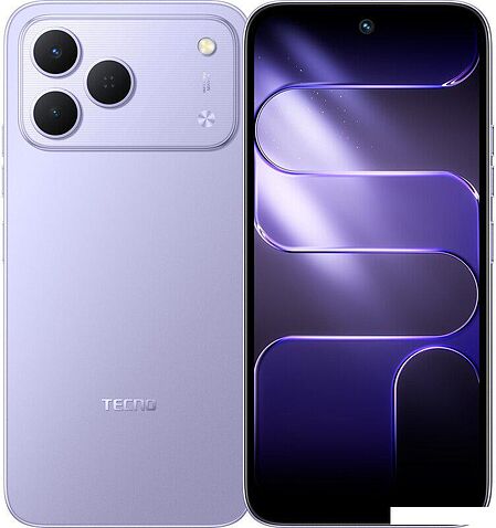 Телефон Tecno Spark 50 KN4n 8GB/256GB (фиолетовый)
