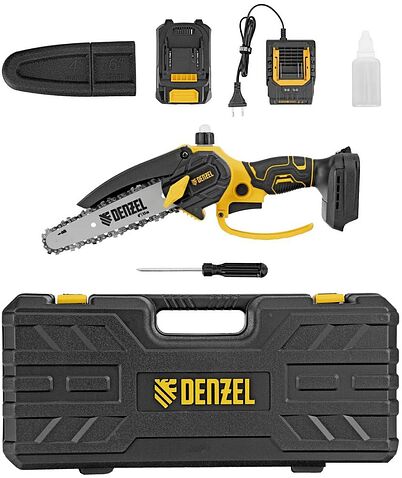 Аккумуляторная пила Denzel CCS-150 (с 1-им АКБ, кейс)