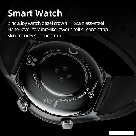 Умные часы QCY Active GT (серебристый)