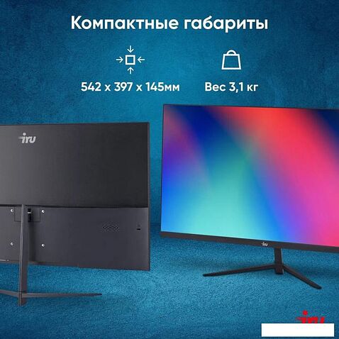 Монитор iRU Малахит 24F01B