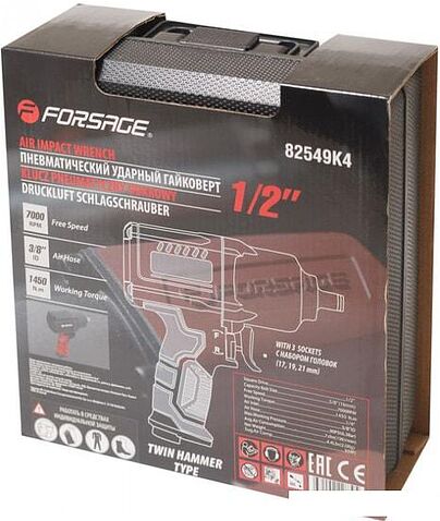 Пневматический гайковерт FORSAGE F-82549K4