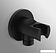 Держатель душевой лейки с подключением Ideal Standard IdealRain Black BC807XG