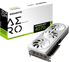 Видеокарта Gigabyte GeForce RTX 4070 Aero OC 12G GV-N4070AERO OC-12GD Видеокарта Gigabyte GeForce RTX 4070 Aero OC 12G GV-N4070AERO OC-12GD