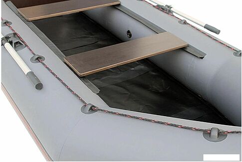 Моторно-гребная лодка Leader Boats Тайга-320-М 3212021 (зеленый)