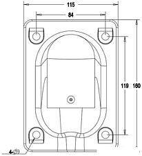 Кронштейн Dahua DH-PFB303W Кронштейн Dahua DH-PFB303W