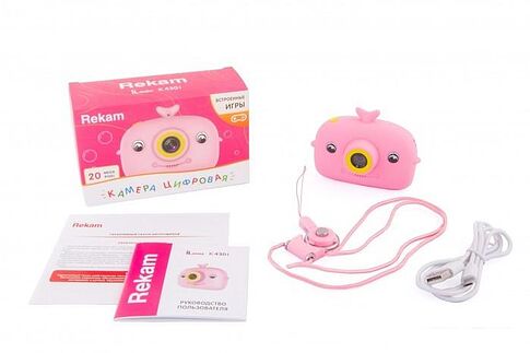 Камера для детей Rekam iLook K430i (розовый)