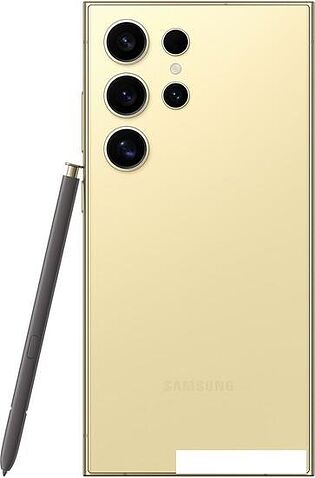 Смартфон Samsung Galaxy S24 Ultra SM-S928B 256GB (титановый желтый)