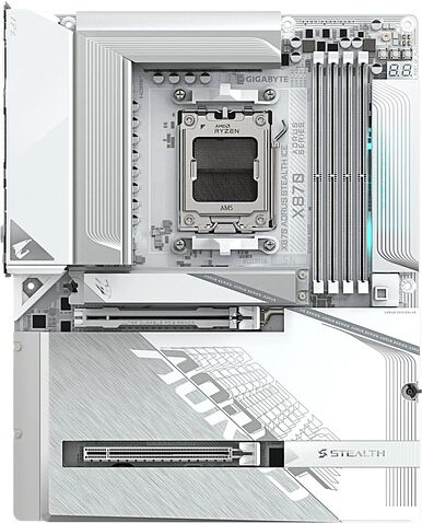 Материнская плата Gigabyte X870 Aorus Stealth Ice