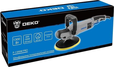 Полировальная машина Deko P-1300W PRO 084-1099
