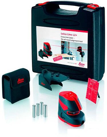 Лазерный нивелир Leica Lino L2+