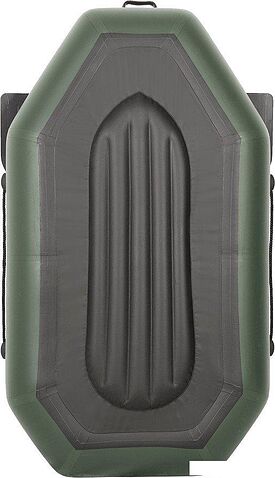 Гребная лодка Лоцман Гребная стандарт ЛС-200 ВНД (зеленый)