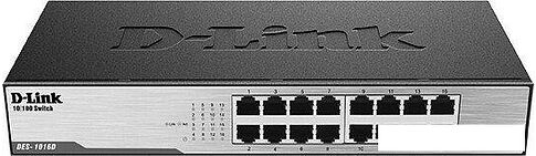 Неуправляемый коммутатор D-Link DES-1016D/I1A