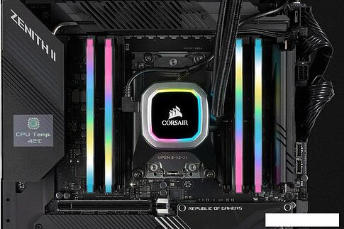 Оперативная память Corsair Vengeance RGB PRO SL 2x8GB DDR4 PC4-28800 CMH16GX4M2D3600C18